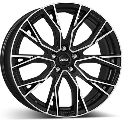 AEZ Toronto 8.5x18 5x112 ET36 black polished – Zboží Mobilmania