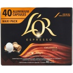 L'Or Espresso Colombia 40 ks kompatibilní s kávovary Nespresso