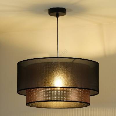 Duolla - Пендел COPPER SHINY 1xE27/15W/230V Ø 45 см кафяв/меден (DU603294)