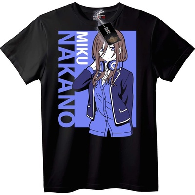 NOONEBRAND Тениска Мику Накано - M, White