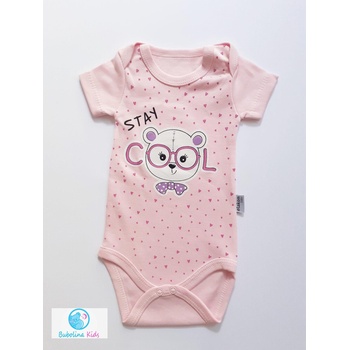 Myrat Baby Бебешко боди с мече, за момиче розово