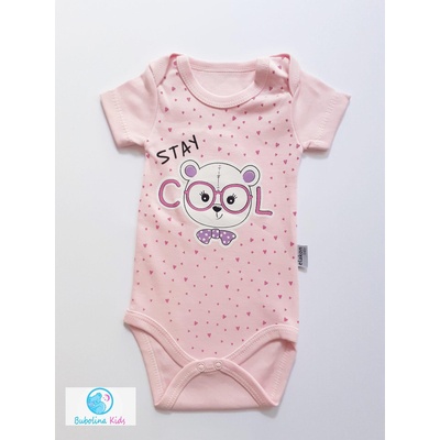 Myrat Baby Бебешко боди с мече, за момиче розово