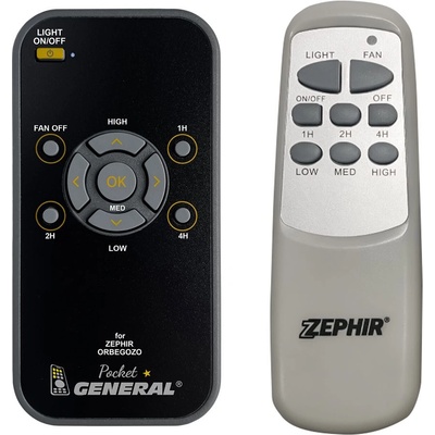 General Zephir zfs1000 - Вентилатор за таван дистанционно управление дубликат (zephir zfs1000)