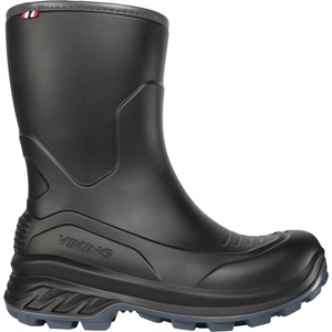 Viking Гумени ботуши Viking Trophy Icefighter Mid Warm Wellington boots - Black / Grey - размер 39 (EU) (031-0125-0114)