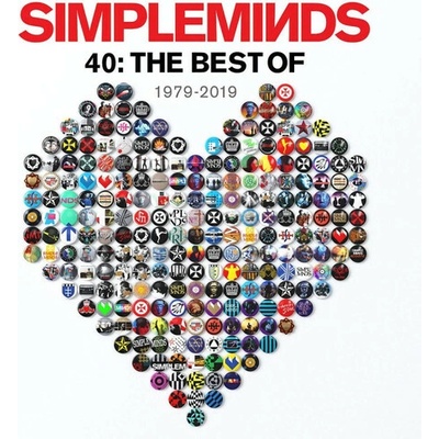 SIMPLE MINDS - FORTY: THE BEST OF SIMPLE MINDS 1979 - 2019 LP