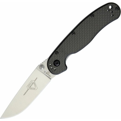 ONTARIO Knife RAT II D2 ČERNÝ