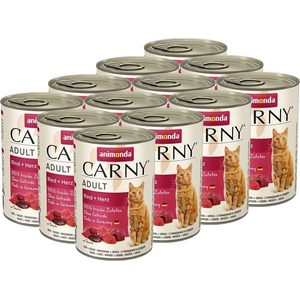 Animonda Carny Adult от говеждо сърце - 12 x 400 г