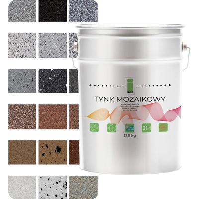 Mozaiková omítka I SEE pryskyřičná 12,5 kg pro interiér/exteriér
