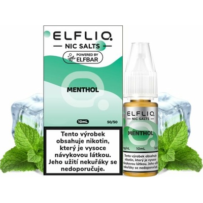 Elf Bar Elfliq Salt Menthol 3 x 10 ml 10 mg