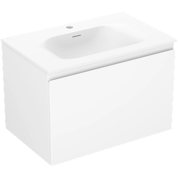 Mexen Orio шкаф за баня 70 cm с умивалник Vela, 1 чекмедже, бял мат - 91A10-07047-1-BF01-W23M01 (91A10-07047-1-BF01-W23M01)