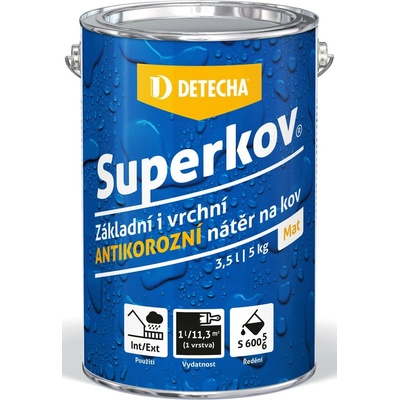 Detecha Superkov 5kg červenohnědý mat