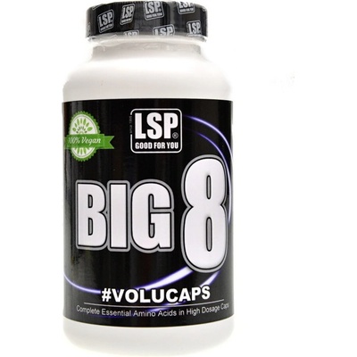 LSP Nutrition BIG 8 essential amino 100 kapslí