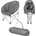 Nils Camp Къмпинг стол сгъваем Nils Camp NC3070, Сив
