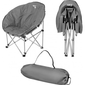 Nils Camp Къмпинг стол сгъваем Nils Camp NC3070, Сив