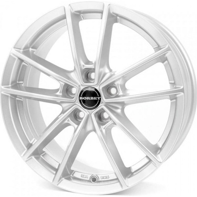Borbet W 7x17 5x108 ET50 silver – Sleviste.cz