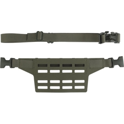 Wosport ľadvinkový molle adaptér malý (4 rady) Ranger Green