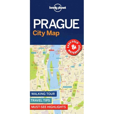 Lonely Planet Prague City Map Lonely Planet