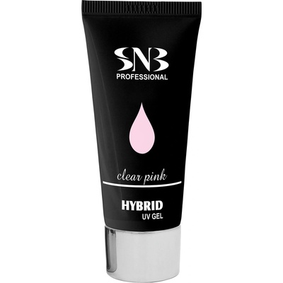 SNB Hybrid UV гел SNB, 60 гр, прозрачно розово (NPH01)