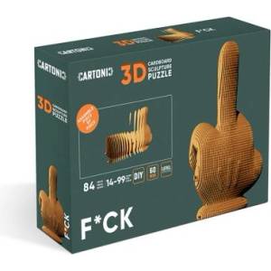 Cartonic Картонен 3D пъзел F*uck (CARTFUC)