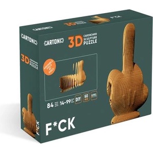 Cartonic Картонен 3D пъзел F*uck (CARTFUC)