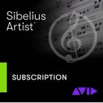 Avid Sibelius Artist 1Y Subscription NEW (Дигитален продукт)