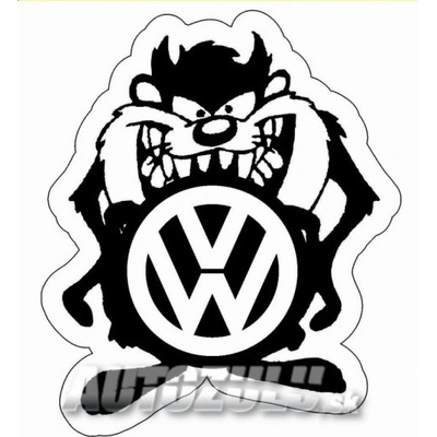 Samolepka Taz Volkswagen AutoZulu