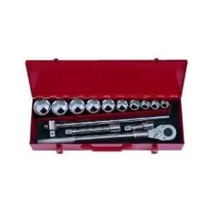 FORCE Гедоре 3/4" шестостен 22-50 мм, 14 части 6141-5 Force