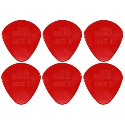 Dunlop 47RN 1.10 Nylon Jazz 6 Перце за китара (47R1N-6PACK-SET)