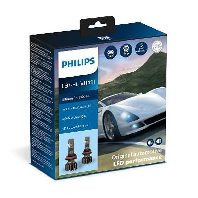 11362U91X2-К-кт 2x LED Крушка за автомобил Ultinon 9100 H11 PGJ19-2/13, 2W/12/24V (P6295)