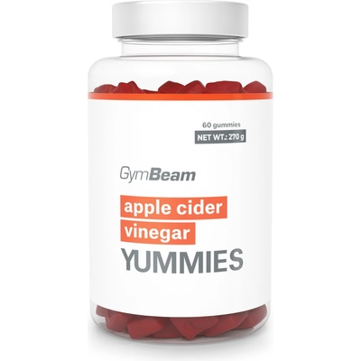 GymBeam Ябълков оцет Yummies 60 капс