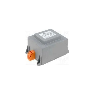 Transformátor zalévaný 100VA 230VAC 12V 8,33A šroubkem 1,3kg