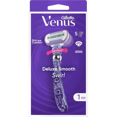Gillette (машинка за бръснене + 1 глава/опаковка) Swirl Extra Smooth