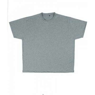 Miners mate Unisex bavlněné tričko s bočními švy šedá melír