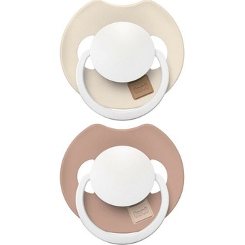 Lovi cumlík svietiaci silikon dynamický Prime 2 ks Ivory/Blush