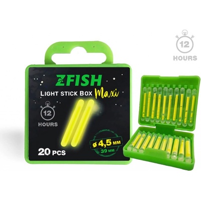 Zfish Chemické Světlo Box 20 ks 25 mm 3 mm – Zbozi.Blesk.cz