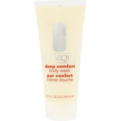 Clinique Deep Comfort нежен почистващ душ крем 200 ml за жени