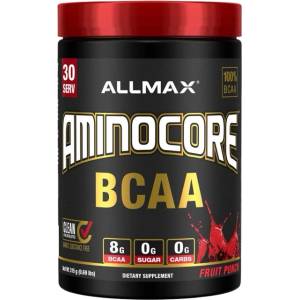 Allmax Nutrition AminoCore BCAA [315 грама] Плодов Пунш