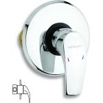 FERRO Metalia 57 - Душ-смесител за вграждане с корпус, хром 57050, 0 (57050,0)