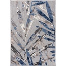 Makro Abra AVENTURA EC68A Palmové listy šedý modrý