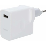 Oppo Захранване за ел. мрежа с USB-A  орт и технология за бързо зареждане (бял) - Oppo Fast Charger 30W VC56JBEH (bulk) (VC56JBEH)