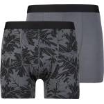 Stoic Мъжко синтетично термобельо Stoic TrosaSt. Boxer long 2-Pack Synthetic base layer - Ink Grey AOP / Black - размер M (014-2563-0112)