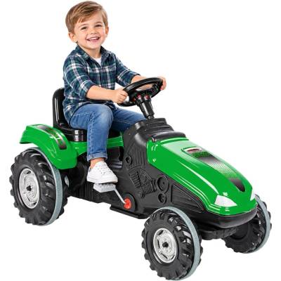 Jamara Šlapací traktor Big Wheel zelený