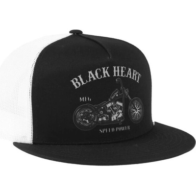 BLACK HEART CHOPPER WHT 9781