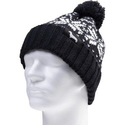 Kašmir pletený Norway s bambulí ZN02 dark blue