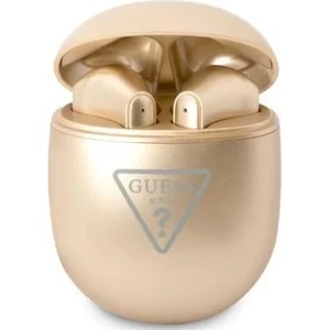 CG Mobile Guess TWS Triangle Logo gold (GUTWST82TRD) Слушалки