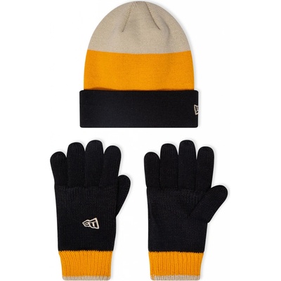NEW ERA Yth stripe beanie gloves Setík