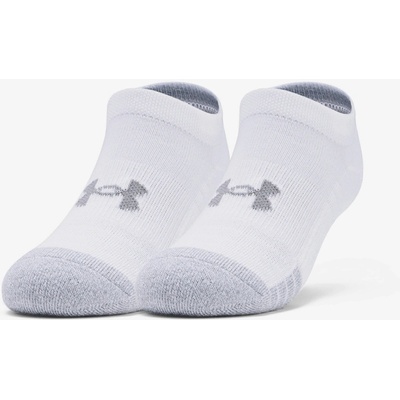 Under Armour Youth Heatgear NS 3 páry White