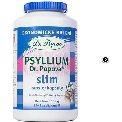 Dr. Popov Psyllium SLIM 240 kapslí