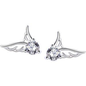 Silenti Jewelry Сребърни обеци "Ангелски Криле