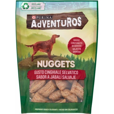 Adventuros chutné mäkké maškrty s diviačím mäsom 90 g